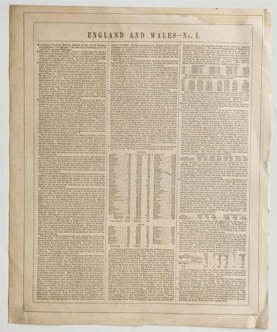 1866 THE ENVIRONS of LONDON antique MAP - 4