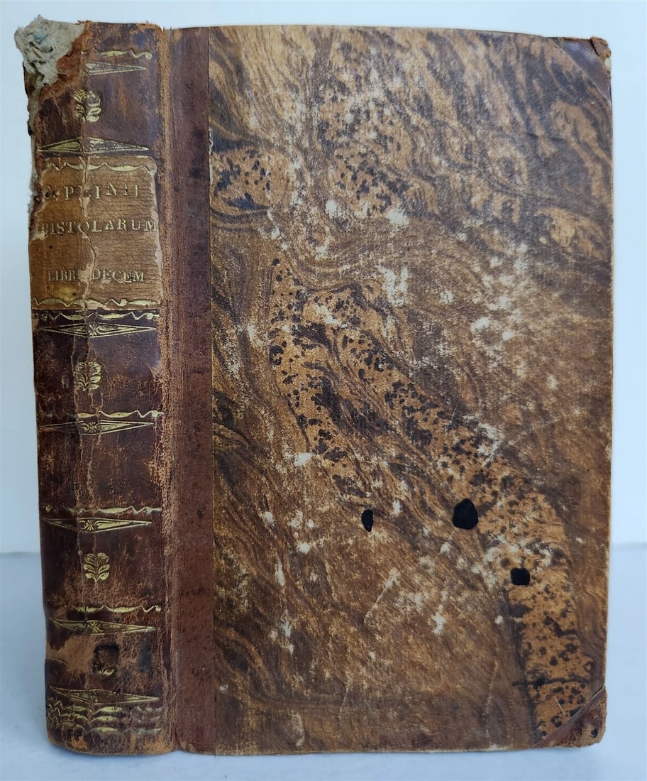 1542 HISTORY by PLINY SECUNDUS antique 16th CENTURY - 2