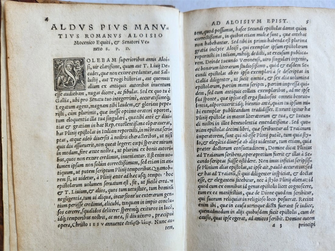 1542 HISTORY by PLINY SECUNDUS antique 16th CENTURY - 6