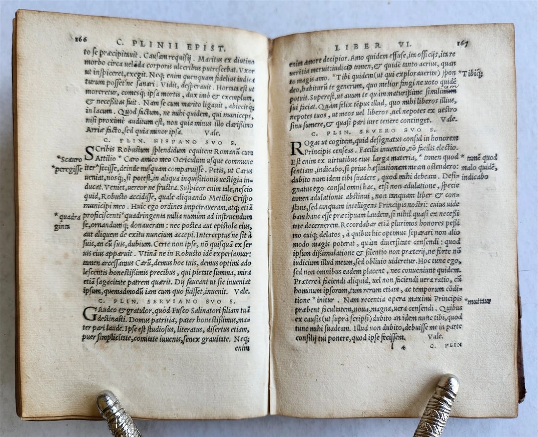 1542 HISTORY by PLINY SECUNDUS antique 16th CENTURY - 8