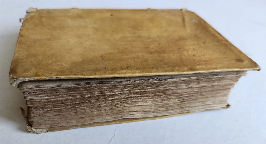 1581 SERMONS by MUSSO COPRNELIO antique 16th CENTURY vellum ILLUSTRATED scarce - 10