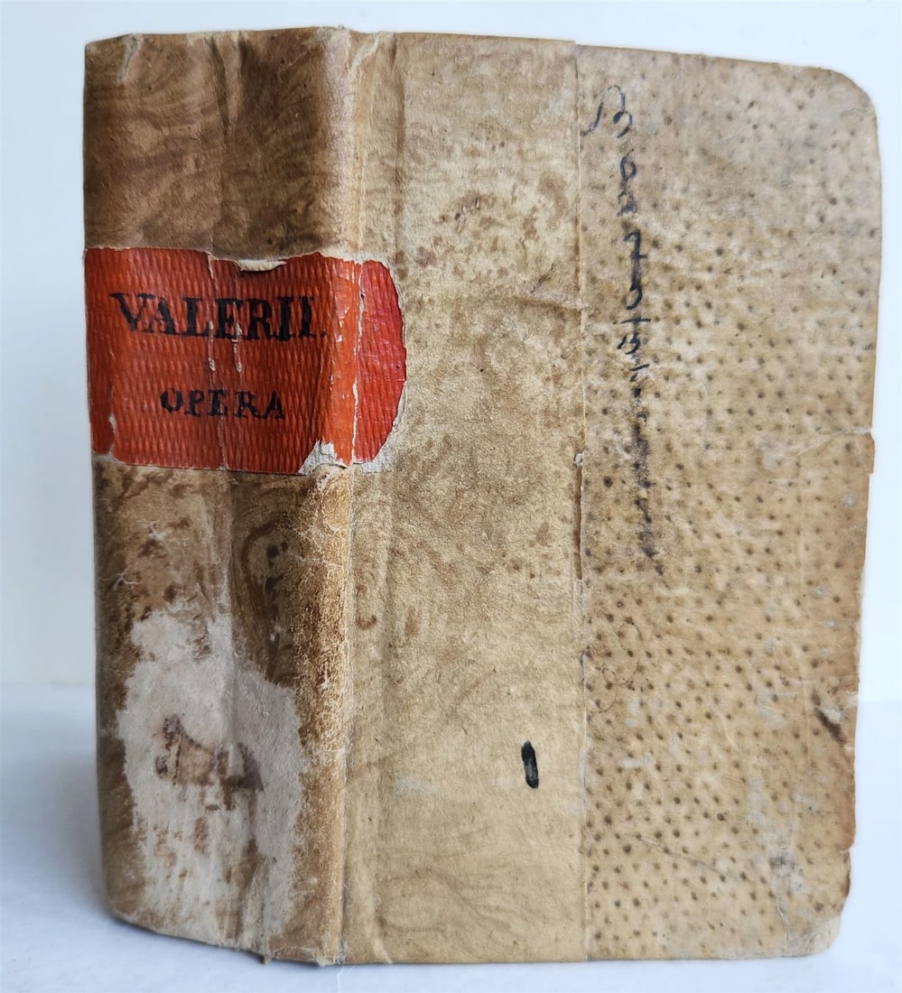 1547 Valerii Maximi dictorum factorumq memorabilium exempla antique 16th CENTURY - 2