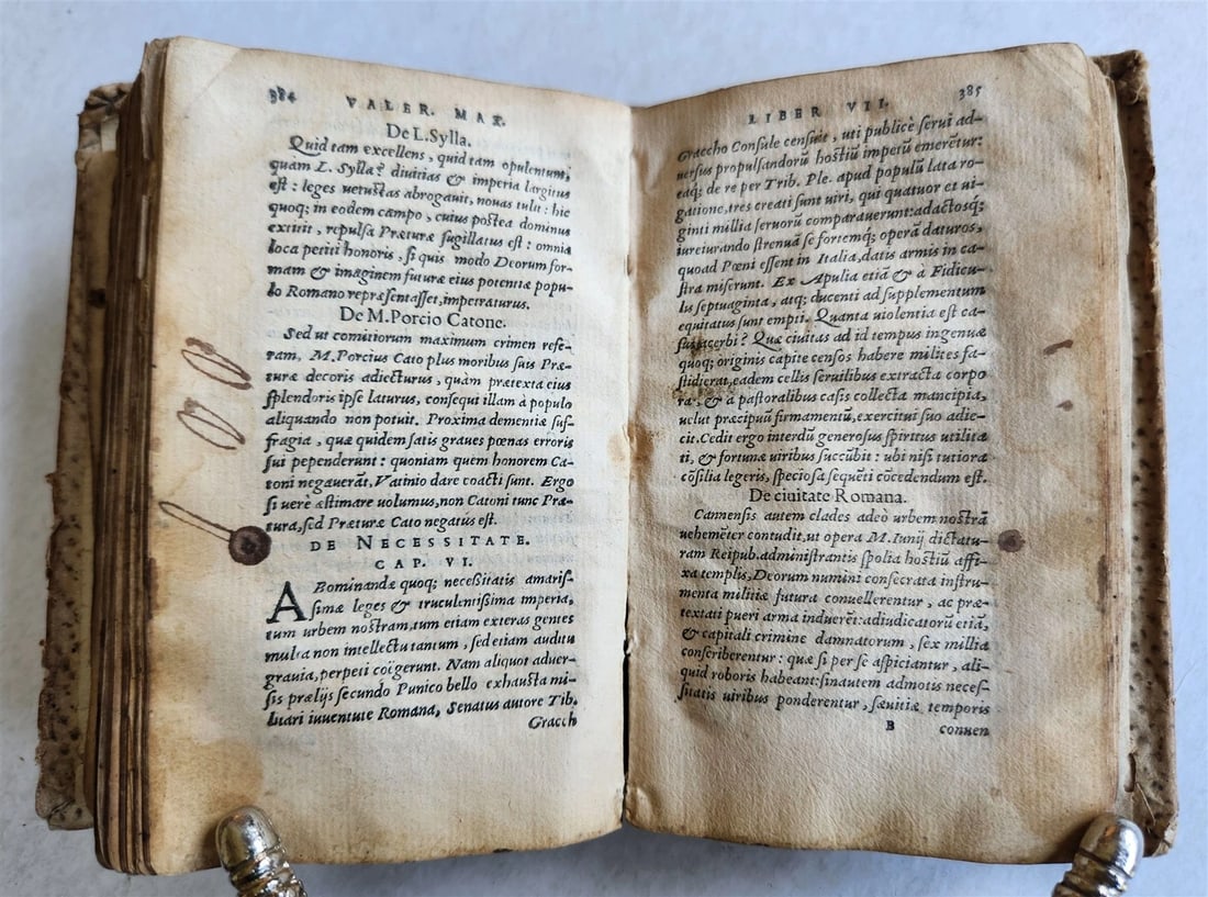 1547 Valerii Maximi dictorum factorumq memorabilium exempla antique 16th CENTURY - 5