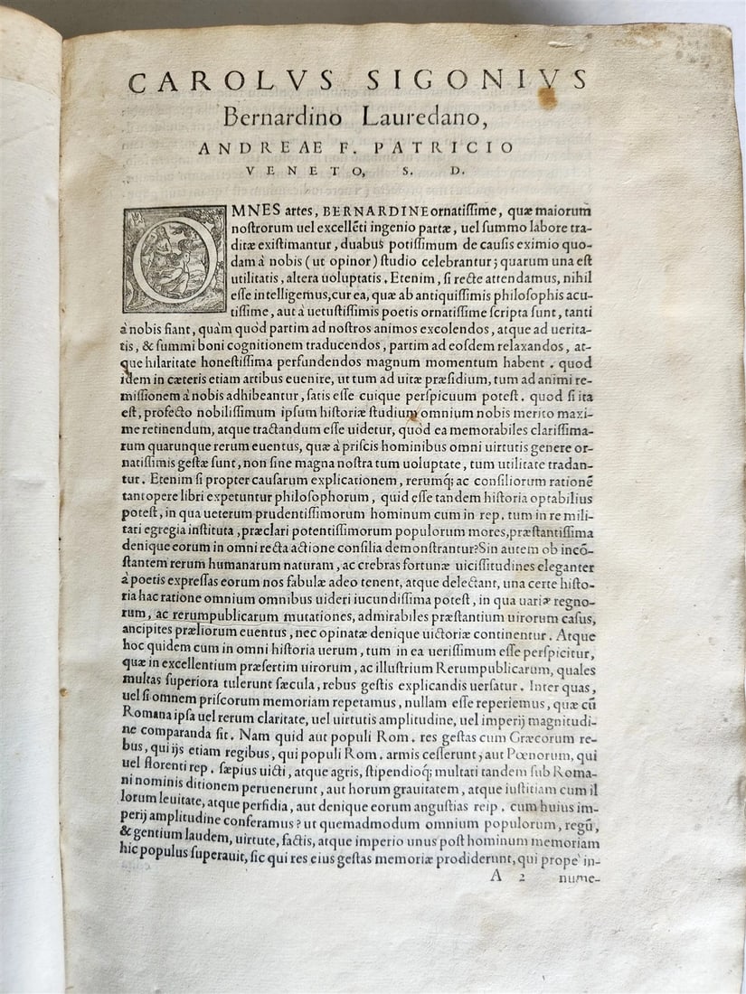 1555 ALDINE PRESS ROMAN HISTORY by TITUS LIVIUS ANTIQUE 16th CENTURY FOLIO Aldus - 6