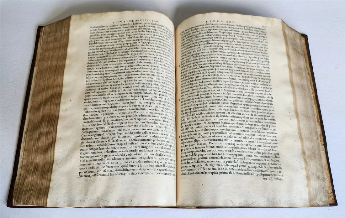 1555 ALDINE PRESS ROMAN HISTORY by TITUS LIVIUS ANTIQUE 16th CENTURY FOLIO Aldus - 9