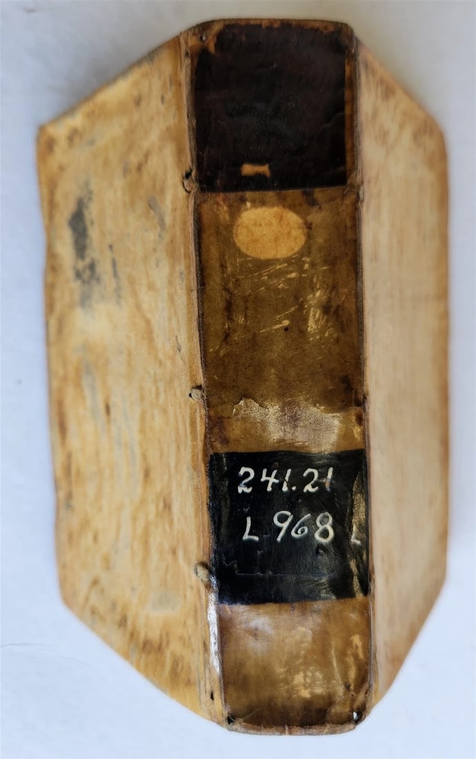 1589 MEMORIALIS CHRISTIANAE VITAE ADIVNCTUM R.P.F. LUDOVICO GRANATENSI antique - 2