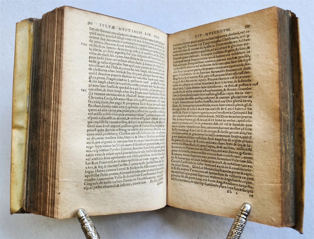 1602 TREATISE on MARRIAGE Sylva nuptialis FAMILY LAW antique Giovanni Nevizzano - 11