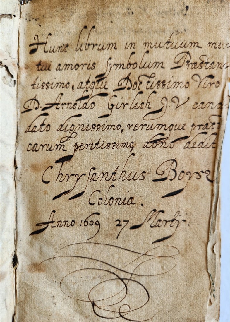 1602 TREATISE on MARRIAGE Sylva nuptialis FAMILY LAW antique Giovanni Nevizzano - 5