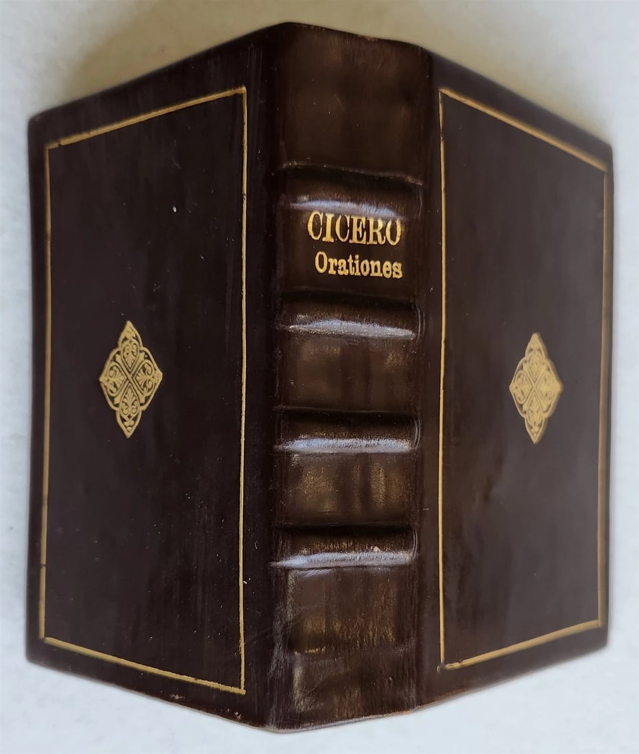 1560 CICERO antique 16th CENTURY M. TULLII CICERONIS ORATIONUM - 2
