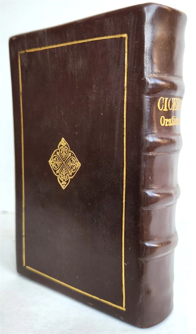1560 CICERO antique 16th CENTURY M. TULLII CICERONIS ORATIONUM - 5