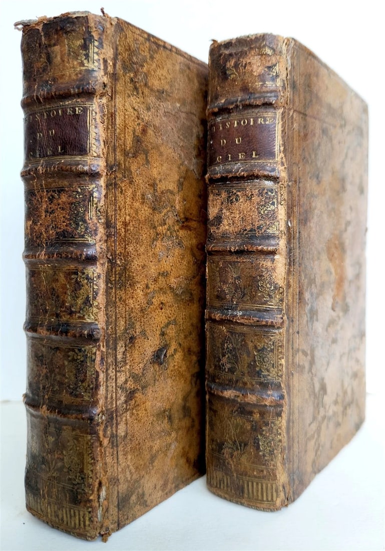 1765 OCCULT illustrated ORIGIN of IDOLATRY ANCIENT MYTHS BELIEFS antique 2 VOLS - 2