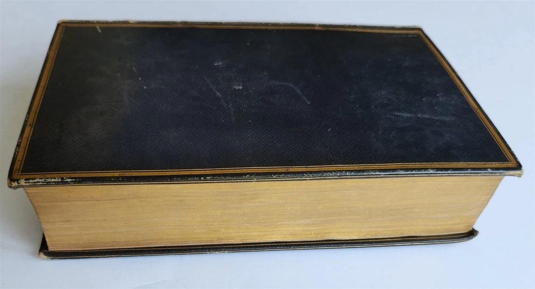 1802 BOOK of COMMON PRAYER w/ PSALTER ILLUSTRATED in COLOR antique in ENGLISH - 3