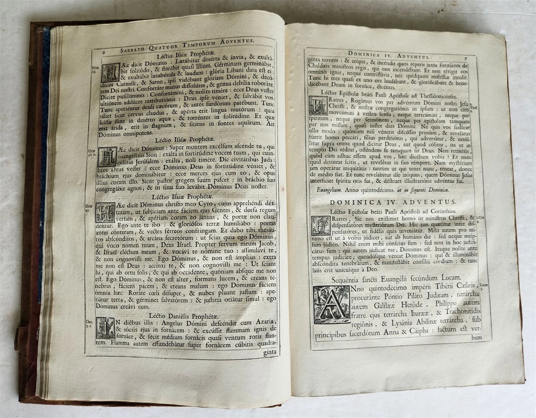 1781 PLANTIN Epistolae et Euangelia MISSAL antique LARGE FOLIO - 5