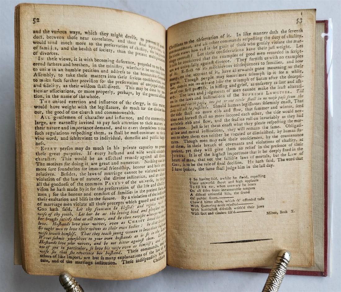 1788 APPEAL TO THE PUBLIC w/RESPECT to UNLAWFULNESS of DIVOCES Americana ANTIQUE - 3