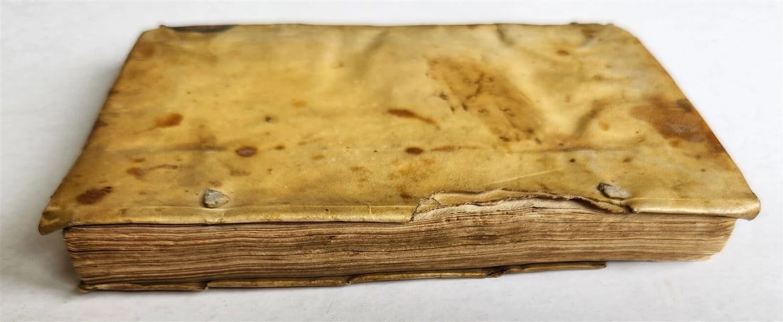 1546 Andre TIRAQUEAU Regii in senatu antique VELLUM BOUND - 4
