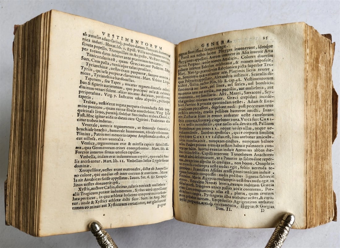 1574 Jean TIXIER antique VELLUM BOUND Officinae Ioannis Rauisii Textoris - 7