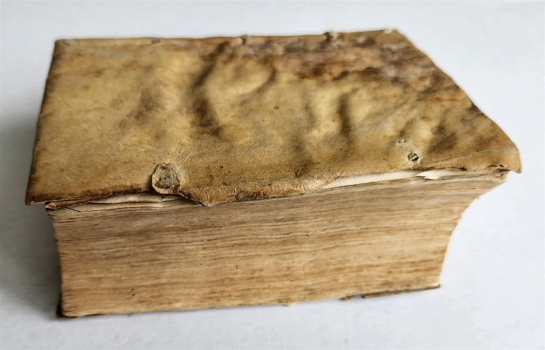 1574 Jean TIXIER antique VELLUM BOUND Officinae Ioannis Rauisii Textoris - 9