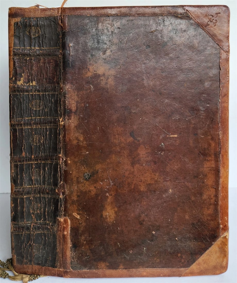 1696 THEATRUM BOTANICUM by Theodor ZWINGER antique ILLUSTRATED FOLIO in GERMAN - 2