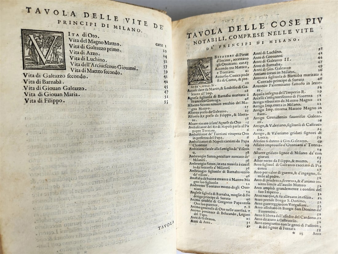 1561 Paolo GIOVIO LIVES of NINETEEN ILLISTRIOUS MEN antique 16th CENTURY - 4