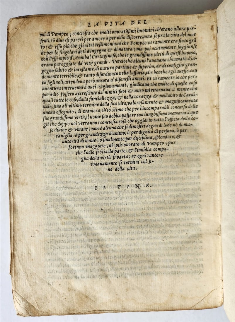 1561 Paolo GIOVIO LIVES of NINETEEN ILLISTRIOUS MEN antique 16th CENTURY - 9