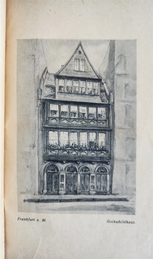 1938 JEWISH EXCURSIONS in FRANKFURT antique GERMAN Judaica ILLUSTRATED pre-WWII - 10