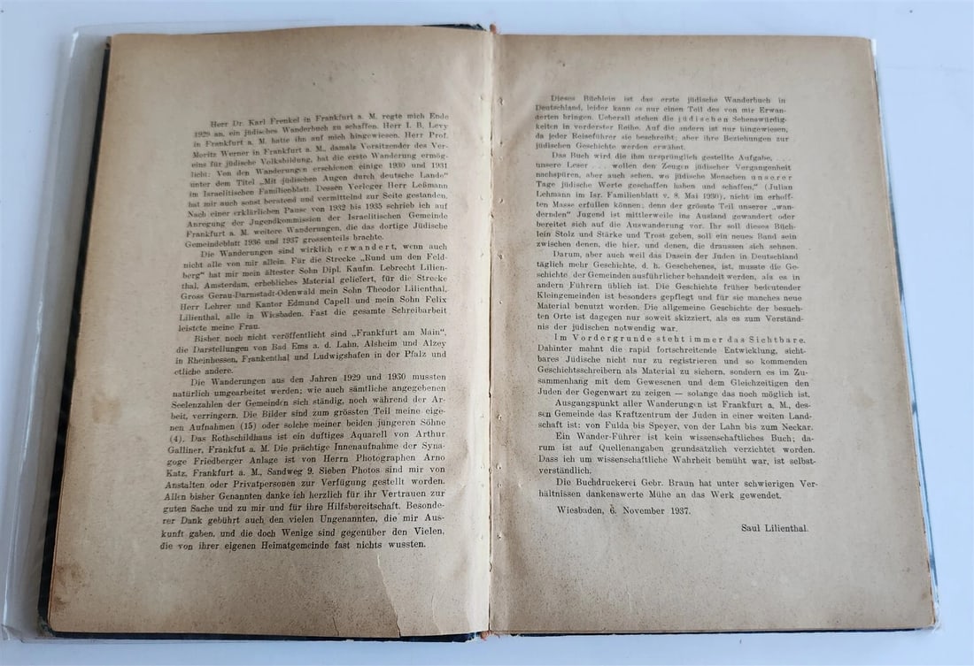 1938 JEWISH EXCURSIONS in FRANKFURT antique GERMAN Judaica ILLUSTRATED pre-WWII - 11