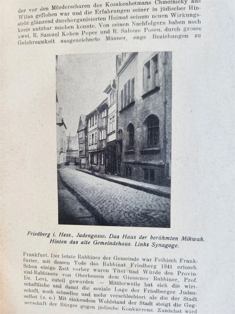 1938 JEWISH EXCURSIONS in FRANKFURT antique GERMAN Judaica ILLUSTRATED pre-WWII - 7