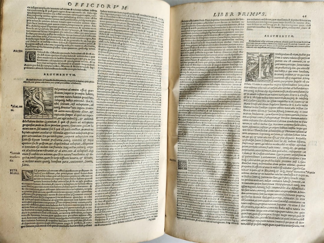 1548 ALDINE PRESS CICERO antique 16th CENTURY VELLUM BOUND FOLIO Aldus - 12