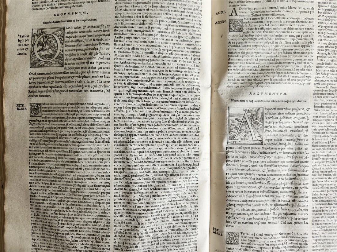 1548 ALDINE PRESS CICERO antique 16th CENTURY VELLUM BOUND FOLIO Aldus - 13