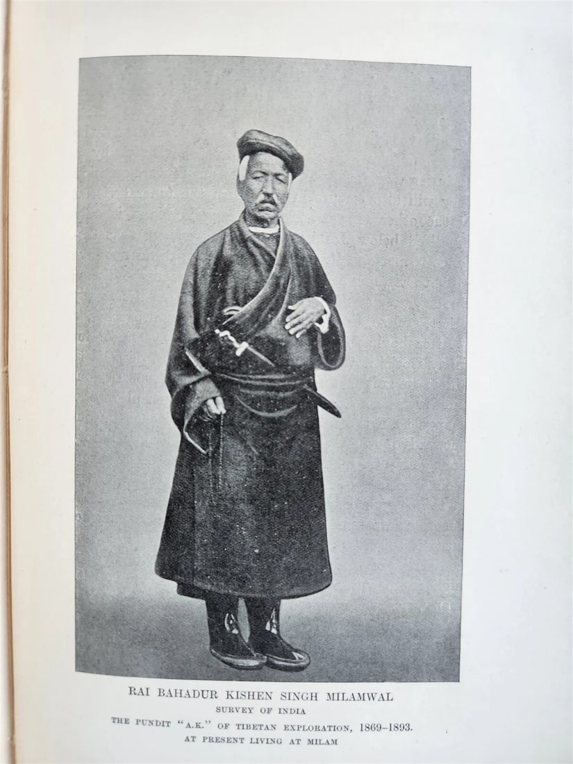 1906 WESTERN TIBET AND BRITISH BORDERLAND antique ILLUSTRATED - 5