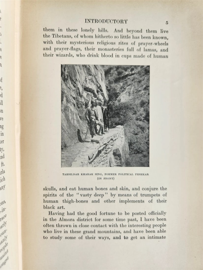 1906 WESTERN TIBET AND BRITISH BORDERLAND antique ILLUSTRATED - 9