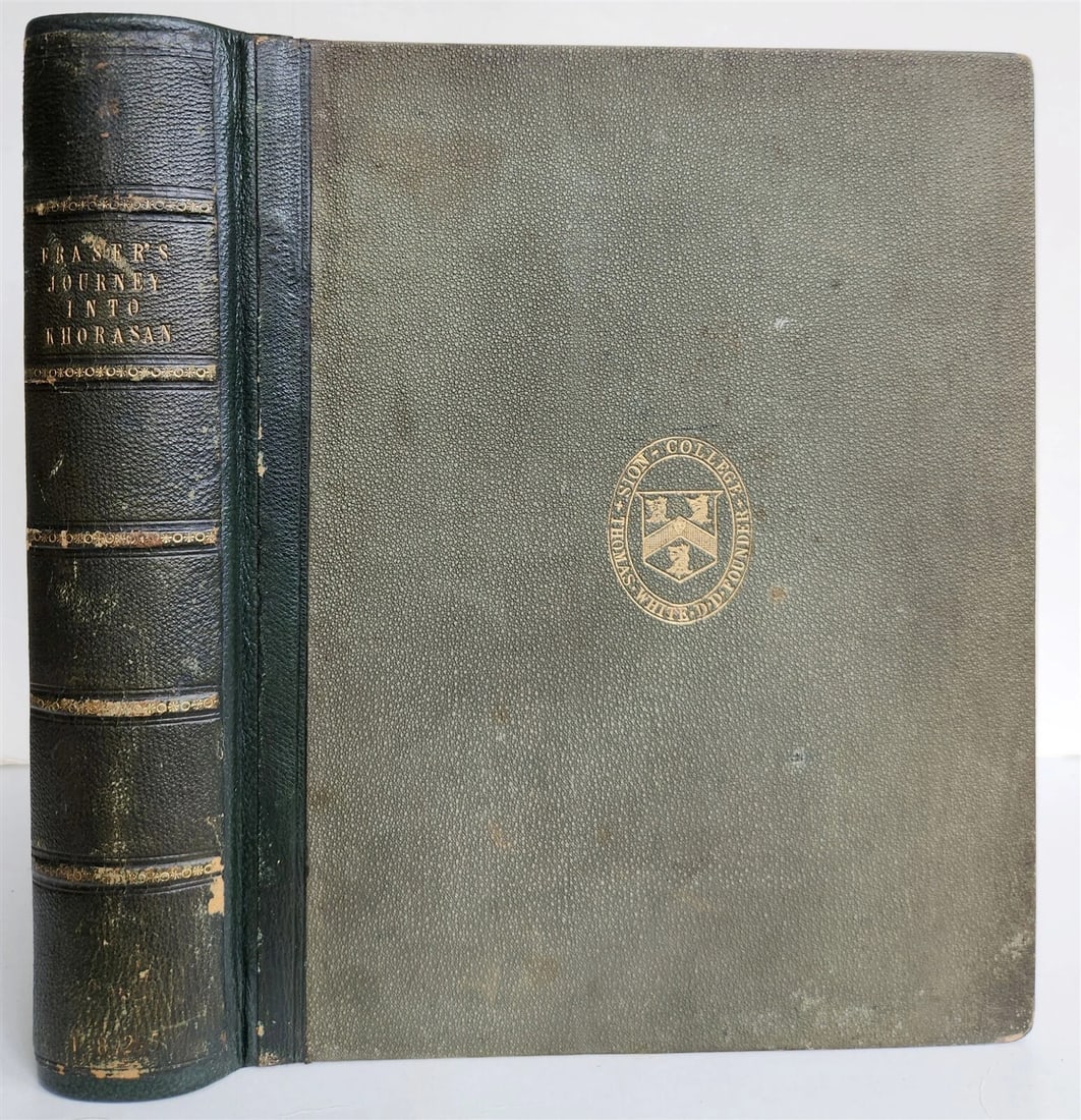 1825 NARRATIVE of a JORNEY INTO KHORSAN in the years 1821 & 1822 antique w/ MAP - 3