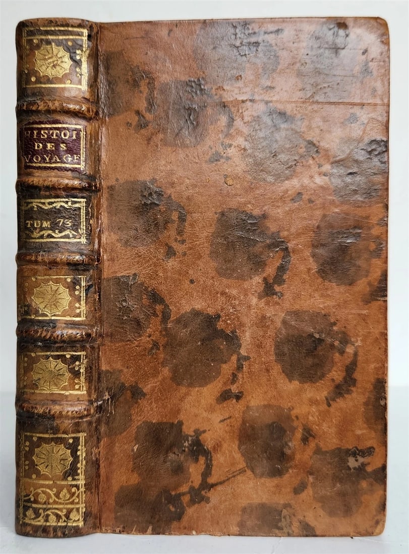 1770 HISTOIRE des VOYAGES illustrated v.73 TRAVELS to GREENLAND antique - 3