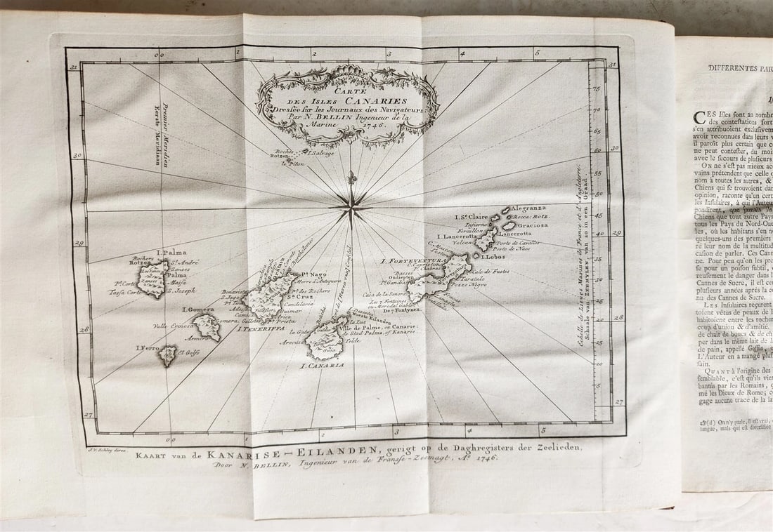 1747 TRAVELS TO AFRICA antique Histoire generale des voyages vol. 3 ILLUSTRATED - 4