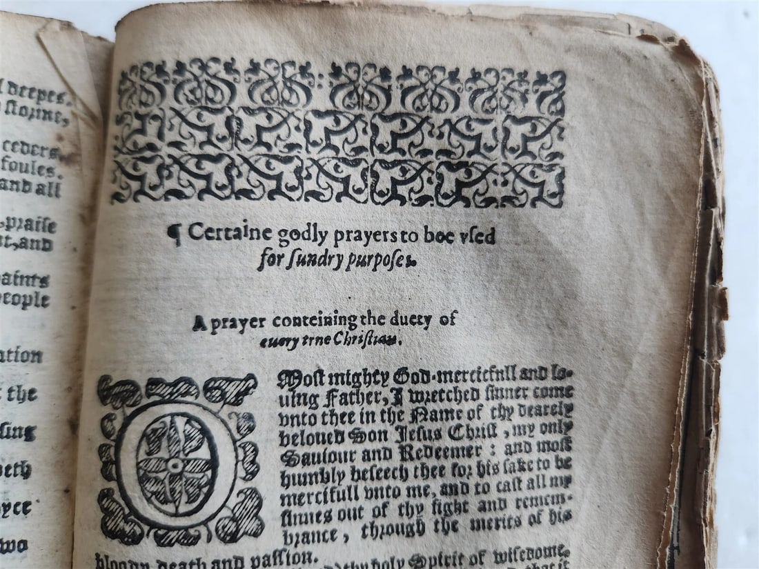 1634 BIBLE in ENGLISH antique New Testament LONDON BARKER & assigns of JOHN BILL - 10