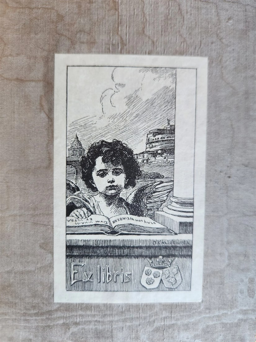 1651 PRAYER BOOK in FRENCH & LATIN BEAUTIFULLY ILLUSTRATED antique FINE BINDING - 5