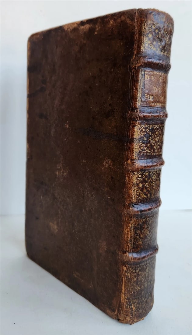 1724 DESCRIPTION DE L'ISLE DES HERMAPHTODITES antique - 2