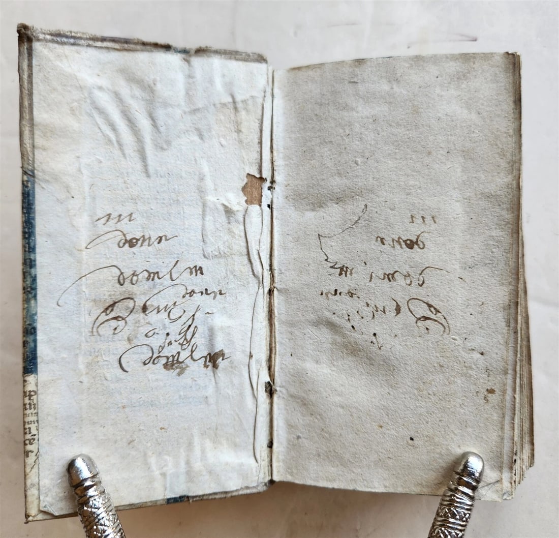 1654 Mercurius Batavus sive Epistolarum by J. Crucius antique - 6