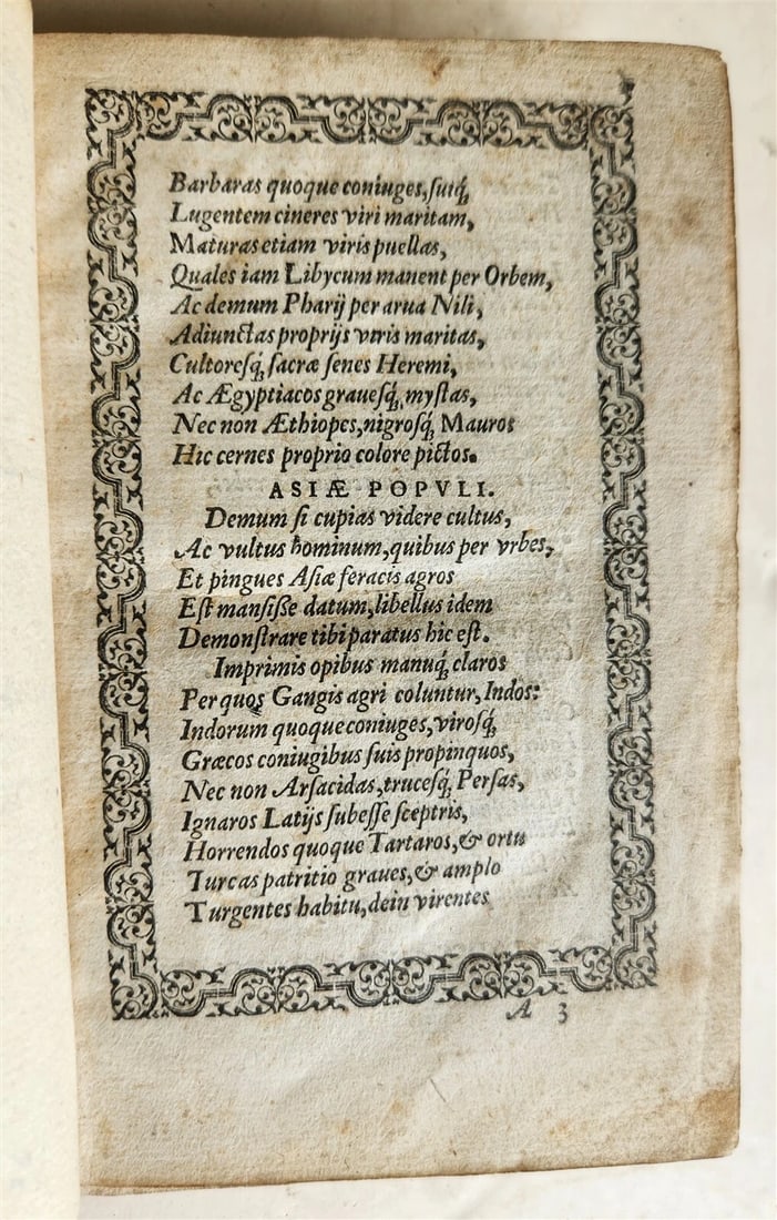 1572 FAMOUS COSTUME WORK Jacobi Sluperii antique ILLUSTRATED w/119 WOODCUTS RARE - 2