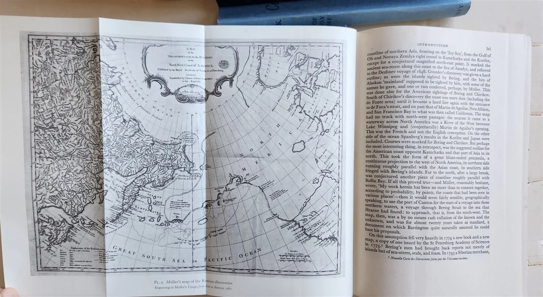 1967-74 JOURNALS of CAPTAIN JAMES COOK on HIS VOYAGES of DISCOVERY antique 5 VOL - 4