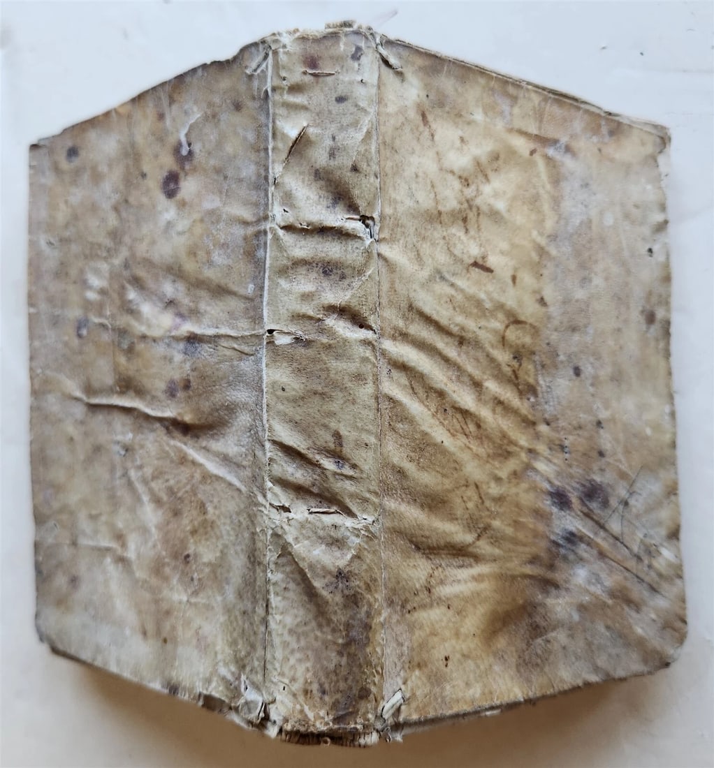 1576 CICERO Rhetoricorum ad Herennium antique 16th CENTURY vellum binding - 2