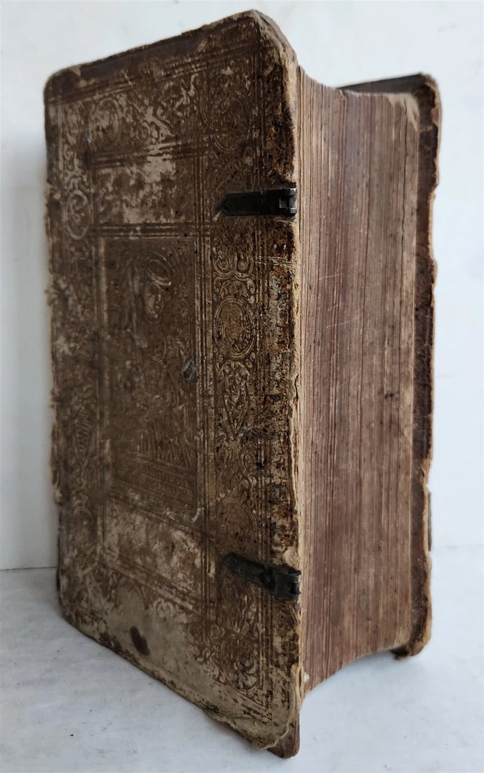 1568 ROMAN HISTORY by LIVY in LATIN antique PIGSKIN BINDING 16th CENTURY - 3