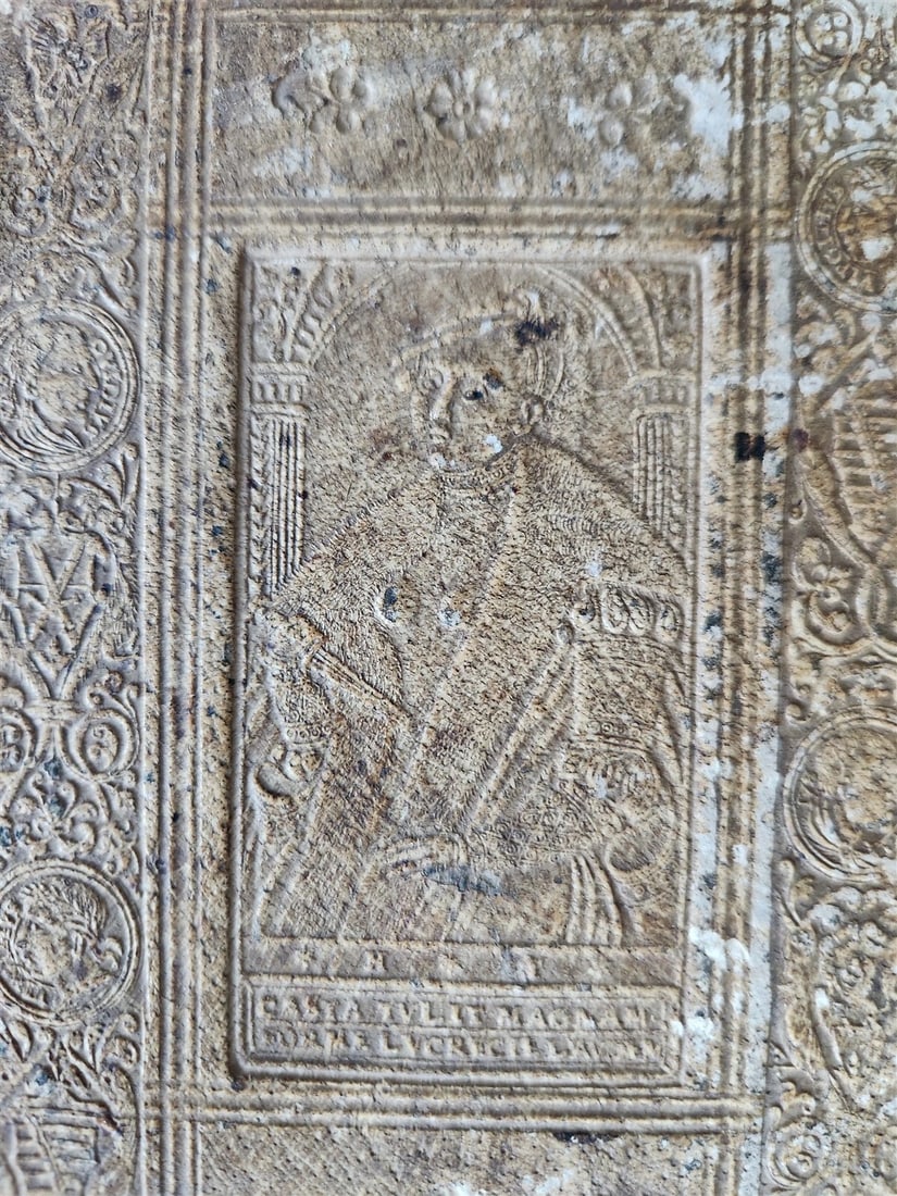 1568 ROMAN HISTORY by LIVY in LATIN antique PIGSKIN BINDING 16th CENTURY - 4