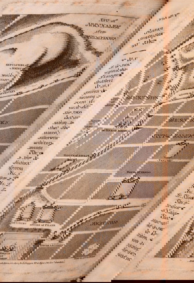 1815 DIATESSARON or, THE HISTORY OF OUR LORD JESUS CHRIST antique ILLUSTRATED - 3