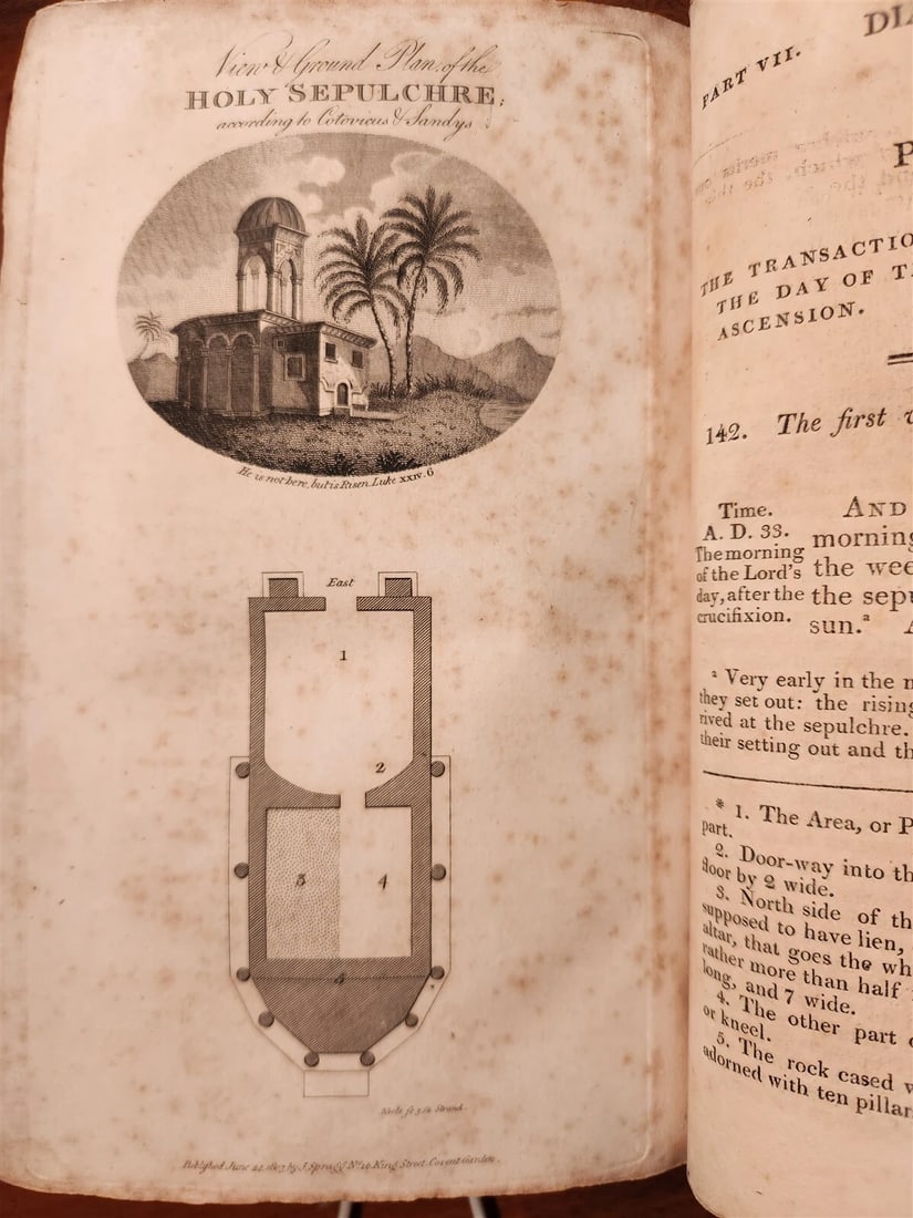 1815 DIATESSARON or, THE HISTORY OF OUR LORD JESUS CHRIST antique ILLUSTRATED - 4