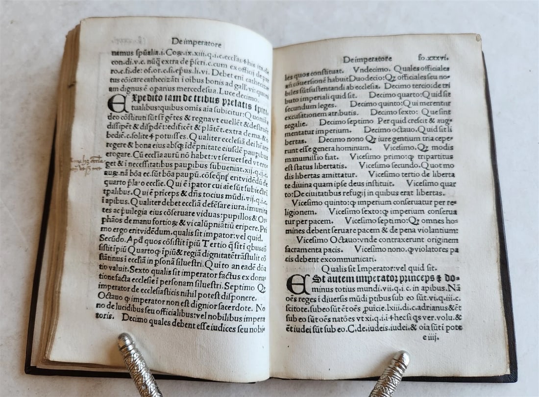 1509 POST-INCUNABULA ILLUSTRATED antique Quadruvium Ecclesie Quattuor by J.HUG - 6