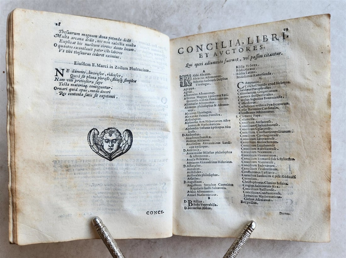 1599 THEOLOGICAL MATHEMATICAL NATURAL WORK AGAINST JEWS HERETICS antique VELLUM - 13