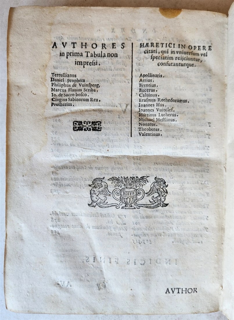 1599 THEOLOGICAL MATHEMATICAL NATURAL WORK AGAINST JEWS HERETICS antique VELLUM - 5