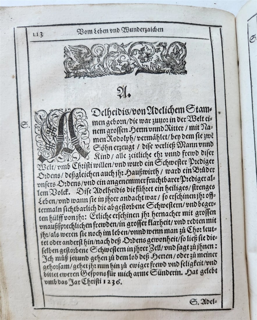 1596 HISTORICAL DESCRIPTION SHORT CHRONICLE of DOMINICAN ORDER antique VELLUM - 8