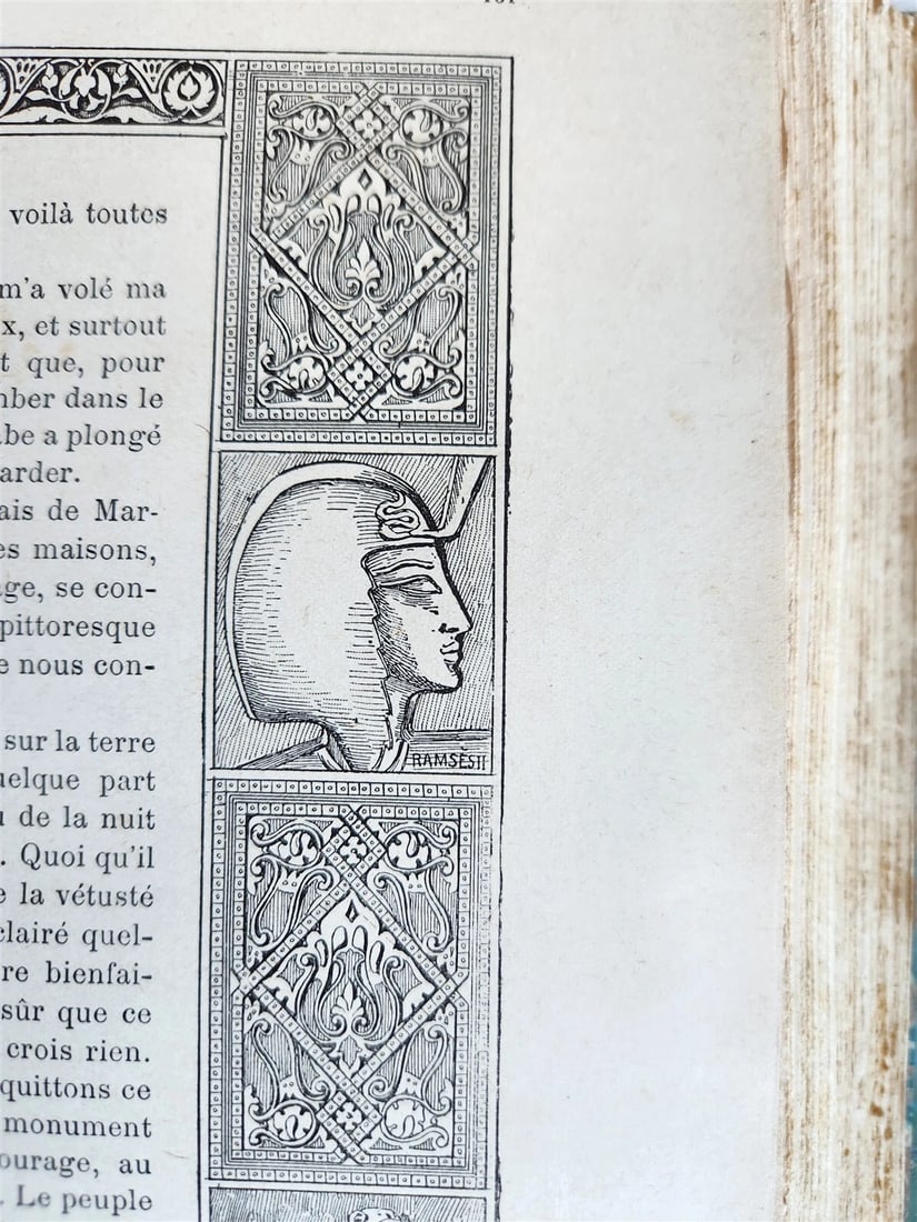 1889 NOTRE VOYAGE AUX PAYS BIBLIQUES 2v antique ASIA MINOR SYRIA EGYPT PALESTINE - 14